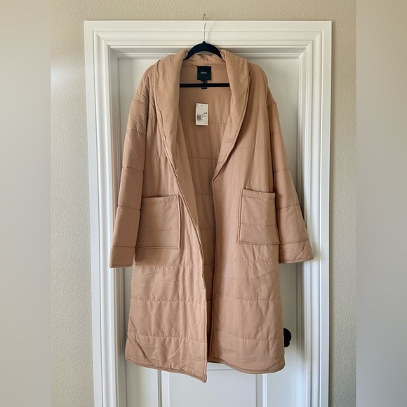 Jackets & Coats Quilted Openfront Duster Coat Poshmark